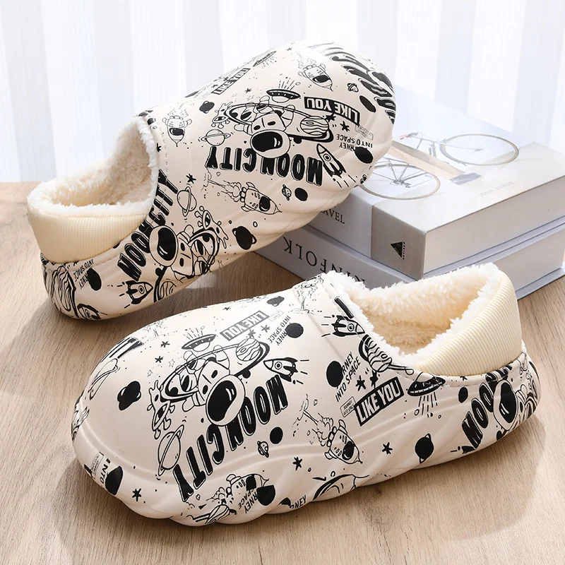 Winter Waterproof Women Slippers Cartoon Bear Warm Non-Slip Thick Heel Home Cotton Plush Shoes Indoor Outdoor Slides Cute Shoes
Winter Waterproof Women Slippers Cartoon Bear Warm Non-Slip Thick Heel Home Cotton Plush Shoes Indoor Outdoor Slides Cute Shoes