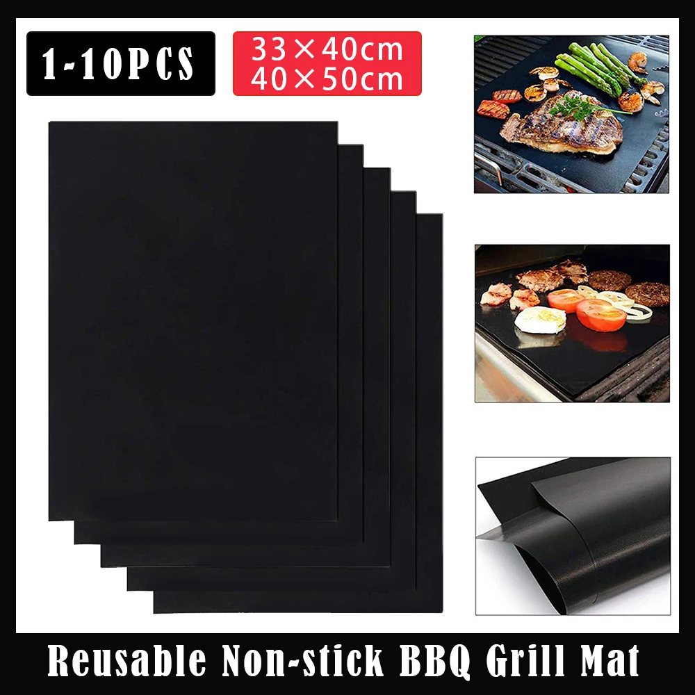Reusable BBQ Grill Mat Barbecue Outdoor Baking Non-stick Pad Barbecue Cooking Plate 33*40cm 40*50cm for Party Gril Mat Tools
Reusable BBQ Grill Mat Barbecue Outdoor Baking Non-stick Pad Barbecue Cooking Plate 33*40cm 40*50cm for Party Gril Mat Tools