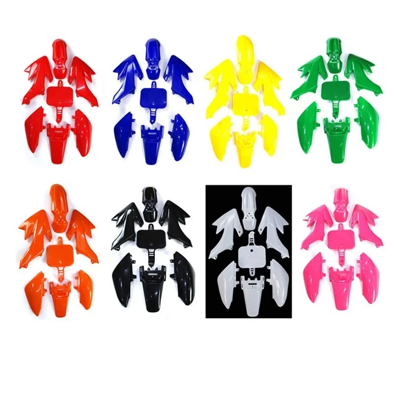 Plastic Fairing Fender Kits For SSR Piranha Honda XR50 CRF50 50cc 70cc 90cc 110cc 125cc 140cc 150cc 160cc Pit Dirt Trail Bike
Plastic Fairing Fender Kits For SSR Piranha Honda XR50 CRF50 50cc 70cc 90cc 110cc 125cc 140cc 150cc 160cc Pit Dirt Trail Bike