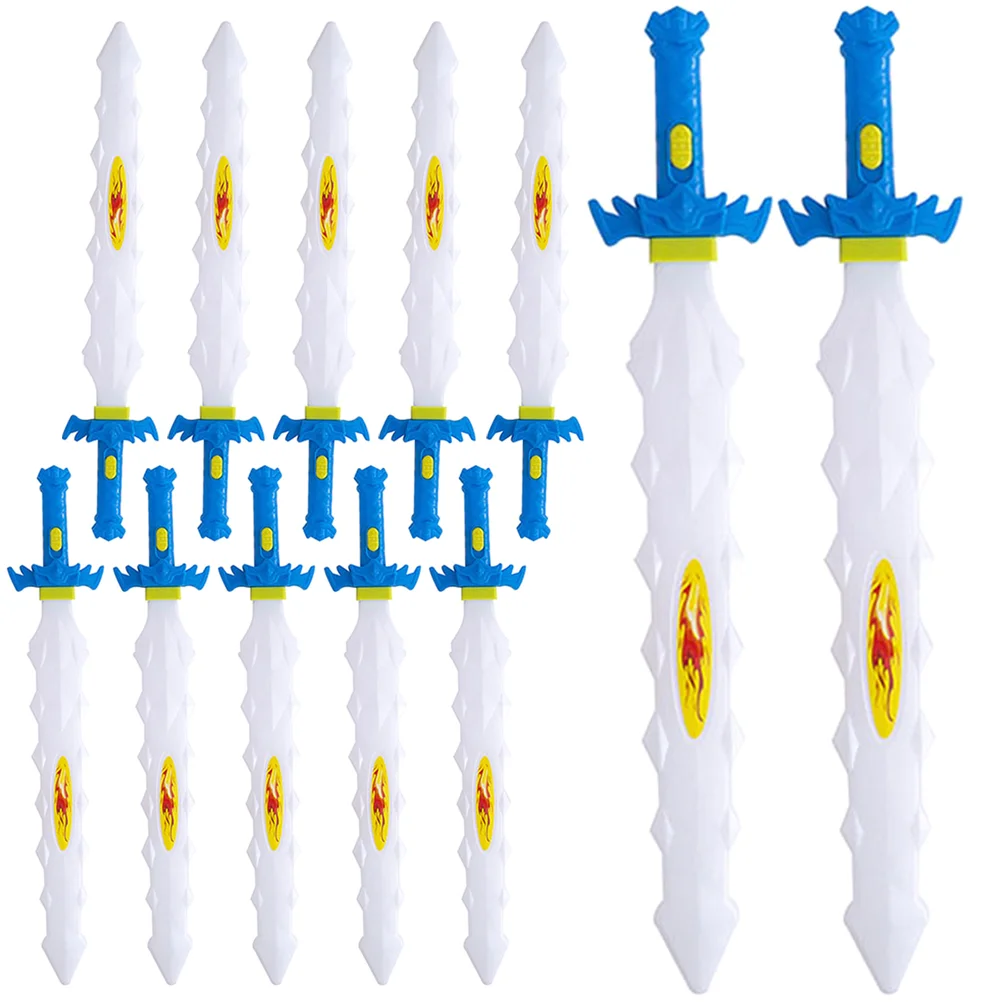 12 Pcs Luminous Kids Plastic Swords Toodler Toys Party Supplies Funny Glowing Toddlers Small Night Gift Light
12 Pcs Luminous Kids Plastic Swords Toodler Toys Party Supplies Funny Glowing Toddlers Small Night Gift Light