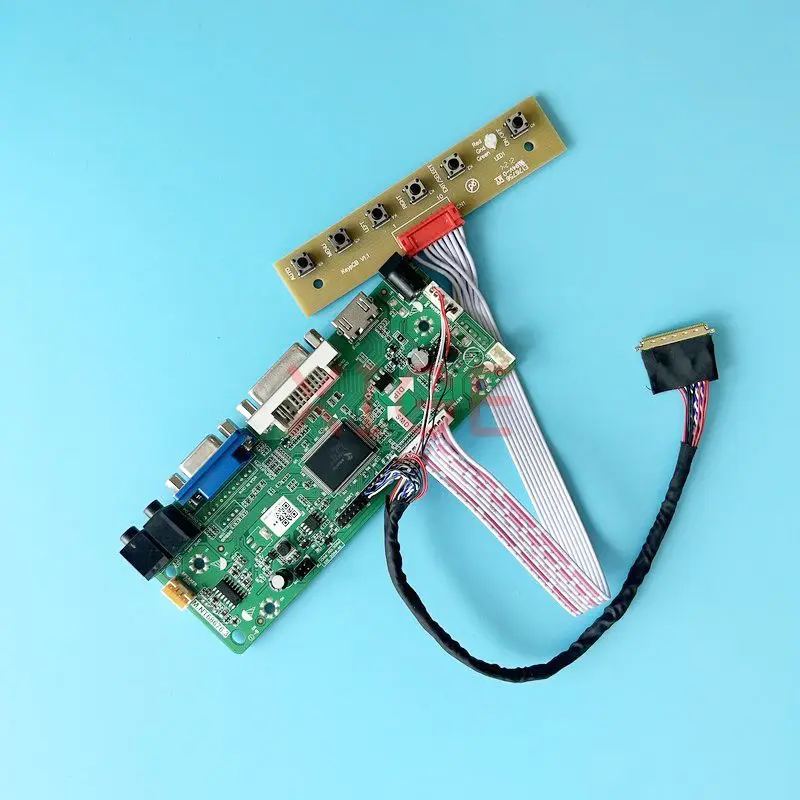 Плата драйвера контроллера для LTN140AT22 LTN140AT26, VGA DVI аудио 14 "HDMI-совместимый дисплей для ноутбука, Комплект «сделай сам» 1366*768 LVDS 40 Pin