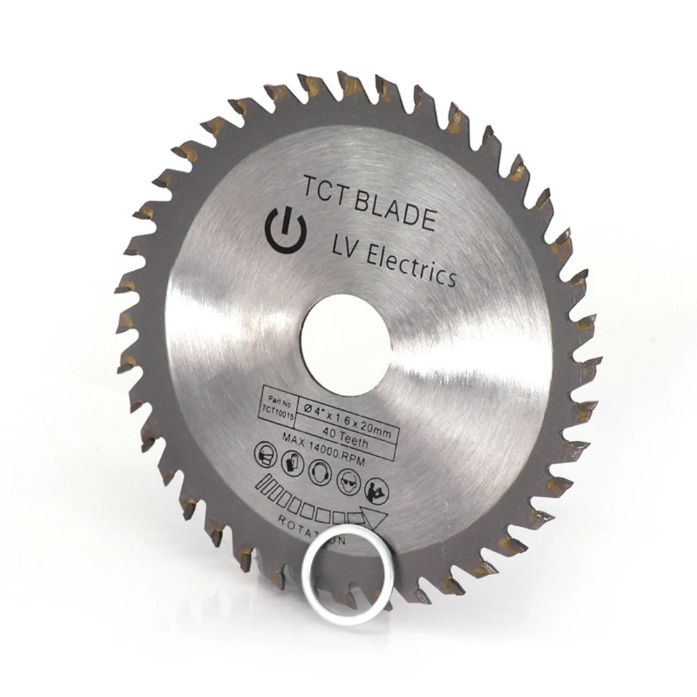 Circular Saw Blade 40T Teeth Carbide TCT Tipped Ultra Sharp Wood Cutting Disc 1 Pcs 1.6mm Thick 110mm 20mm Bore
Circular Saw Blade 40T Teeth Carbide TCT Tipped Ultra Sharp Wood Cutting Disc 1 Pcs 1.6mm Thick 110mm 20mm Bore