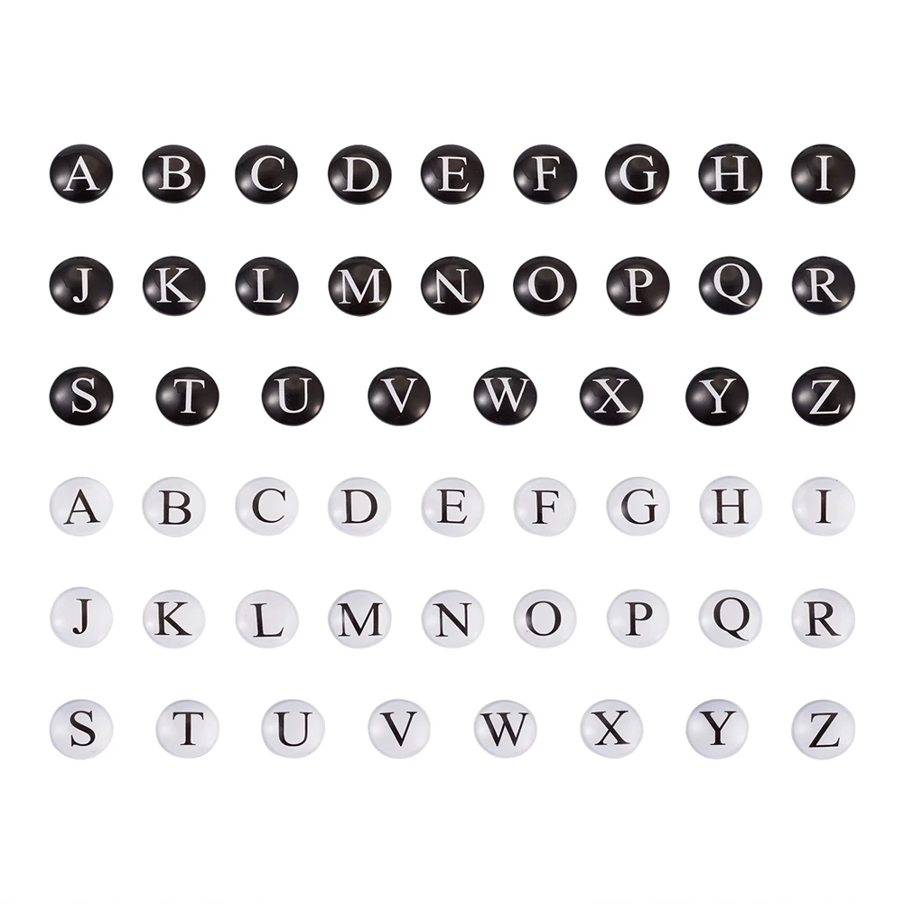 4Set Letter A~ZGlass Cabochons Round Dome Flat Back 20mm For Jewelry Making Necklace Bracelet Pendants DIY Findings Accessories
4Set Letter A~ZGlass Cabochons Round Dome Flat Back 20mm For Jewelry Making Necklace Bracelet Pendants DIY Findings Accessories