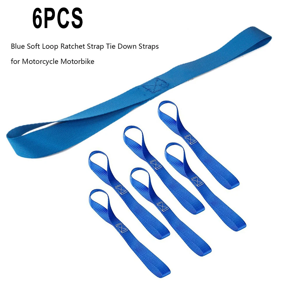 6Pcs Soft Loop Ratchet Luggage Strap Tie Down Straps Buckle Wrap Bandage Towing Ropes For Motorcycle Motorbike Scooters
6Pcs Soft Loop Ratchet Luggage Strap Tie Down Straps Buckle Wrap Bandage Towing Ropes For Motorcycle Motorbike Scooters