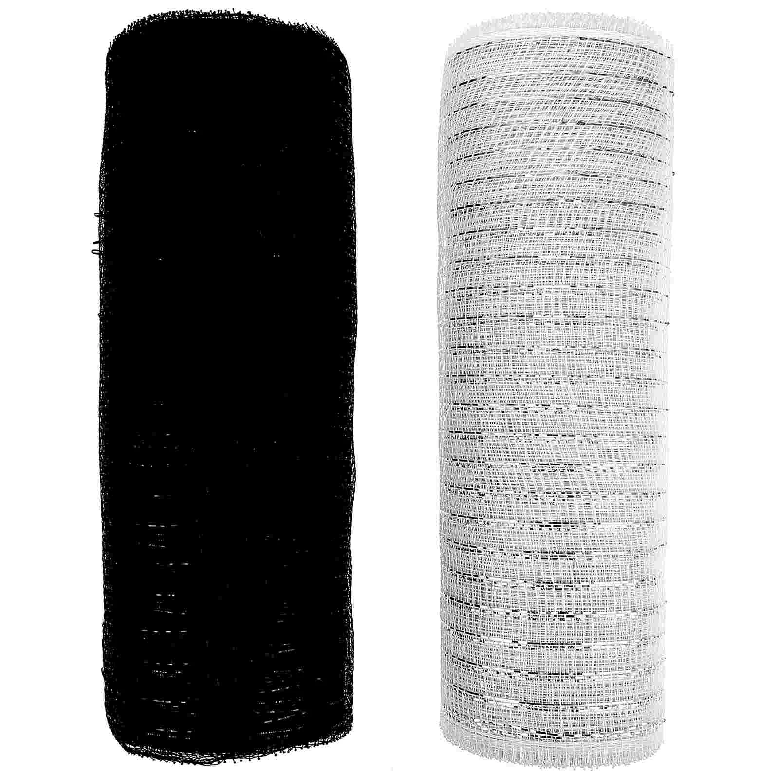 Mesh Metallic Poly Ribbon Rollsdecor Foil Ribbons Decorative Volumes Wreathwhite Wire Cloth Making Supplies Lawn Ornaments
Mesh Metallic Poly Ribbon Rollsdecor Foil Ribbons Decorative Volumes Wreathwhite Wire Cloth Making Supplies Lawn Ornaments