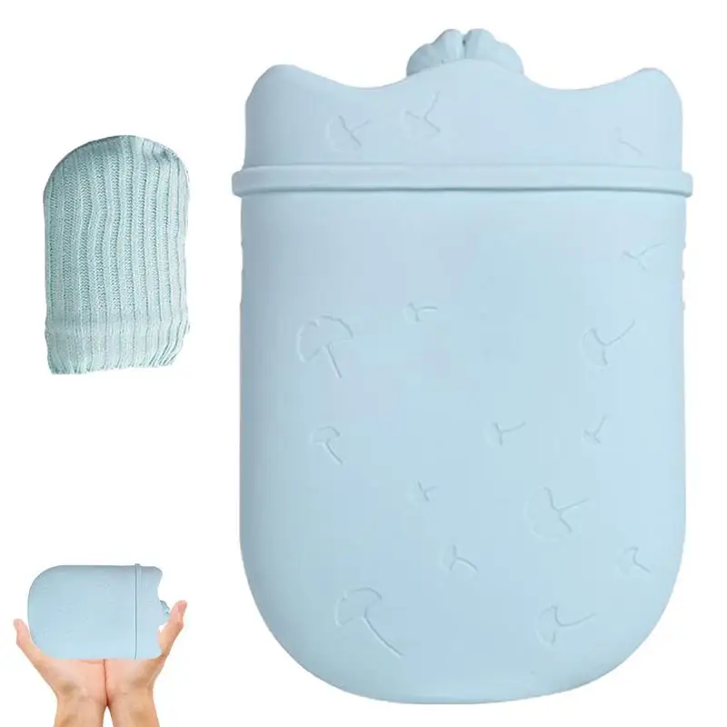 Silicone Hot Water Bottle Hand Warmer Small Pouch With Cover Warm Water Bag Comfortable Silicone Hot Water Bag Pack Leakproof
Silicone Hot Water Bottle Hand Warmer Small Pouch With Cover Warm Water Bag Comfortable Silicone Hot Water Bag Pack Leakproof