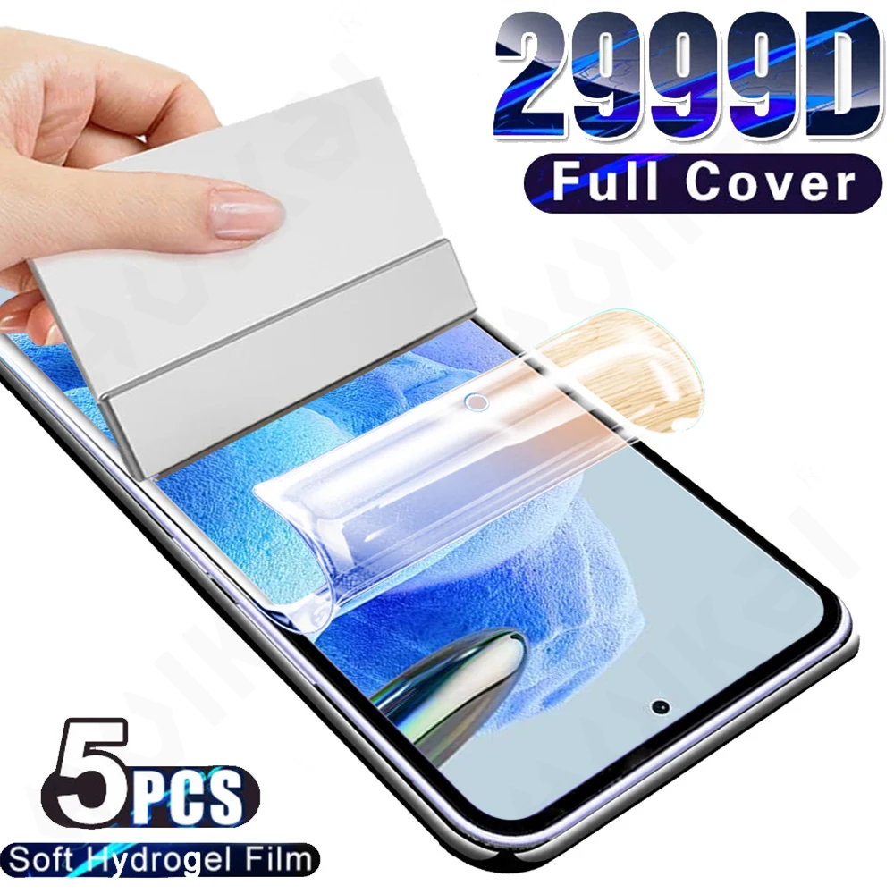 5 Pcs Hydrogel Film For Redmi Note 12 11 11S 10 Pro Poco X5 X4 Pro Xiaomi 13 12 Lite Anti-Spy Curved Screen Protector
5 Pcs Hydrogel Film For Redmi Note 12 11 11S 10 Pro Poco X5 X4 Pro Xiaomi 13 12 Lite Anti-Spy Curved Screen Protector
