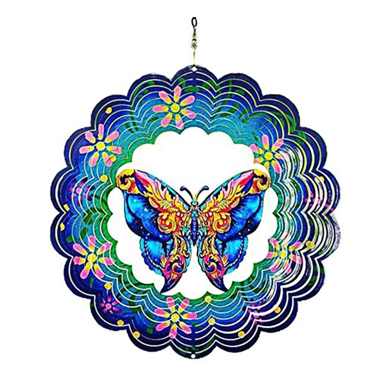 Металлическая скульптура в виде бабочки, ветровой Спиннер, 3D художественный декор, подвесное украшение для улицы, сада, двора, патио, украше... 
Металлическая скульптура в виде бабочки, ветровой Спиннер, 3D художественный декор, подвесное украшение для улицы, сада, двора, патио, украше...