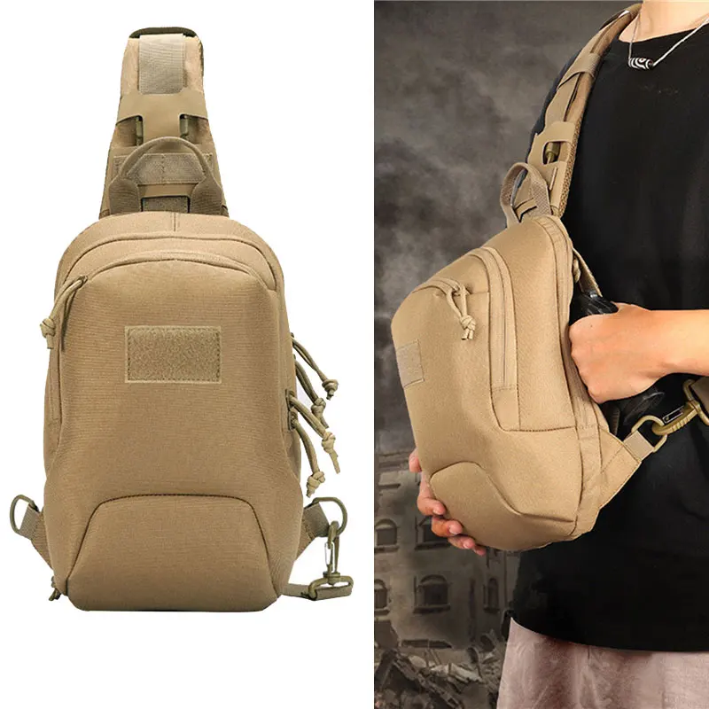

Tactical Gun Bag Pistol Holster Concealed Gun Carry Pouch Chest Bag Military EDC Pack Crossbody Bag For Hunting Camping