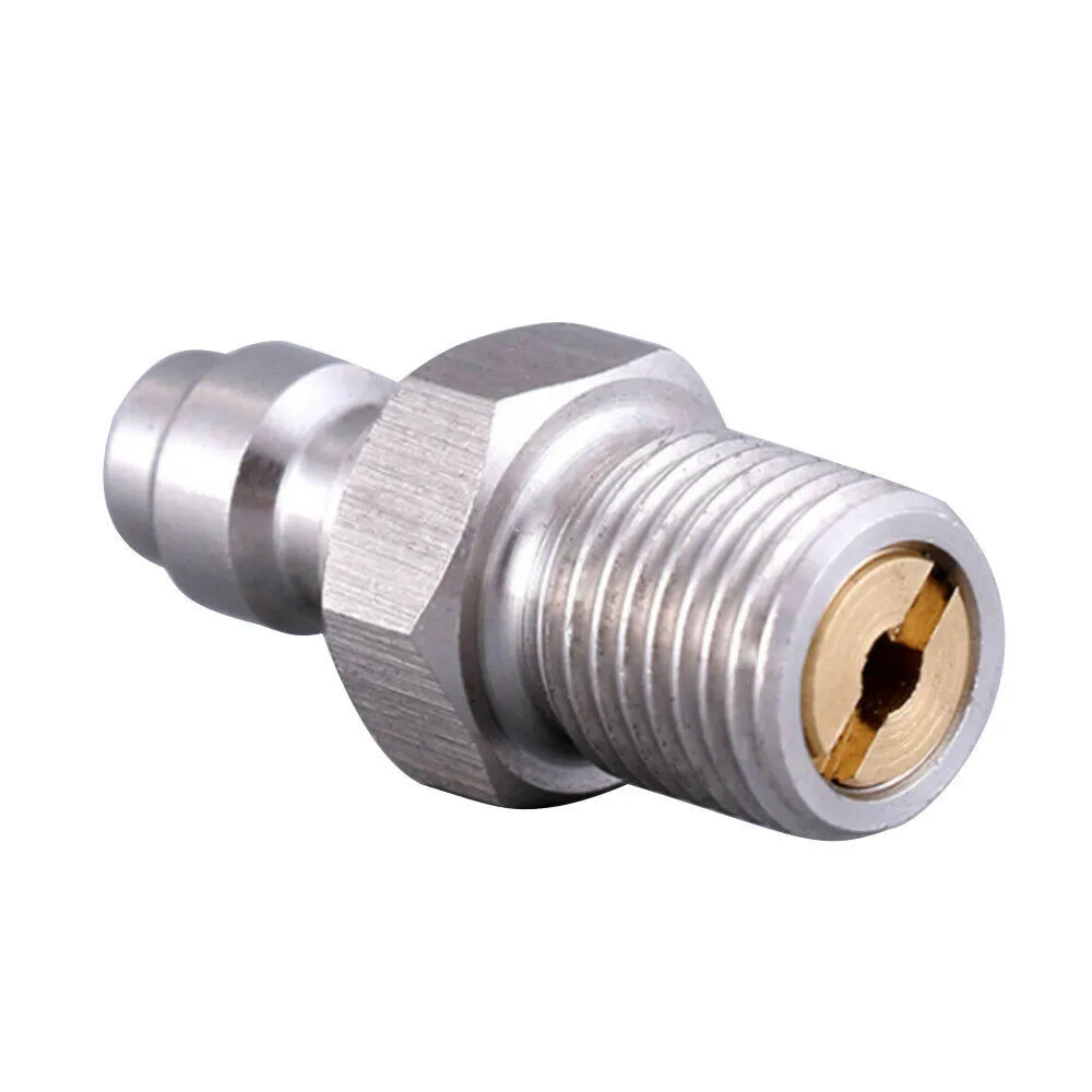 Fill Male Connector Head High Pressure M10/1 Nipple PCP Plug Pumps Quick Stainless Steel Thread Valve 0.3in 8mm
Fill Male Connector Head High Pressure M10/1 Nipple PCP Plug Pumps Quick Stainless Steel Thread Valve 0.3in 8mm