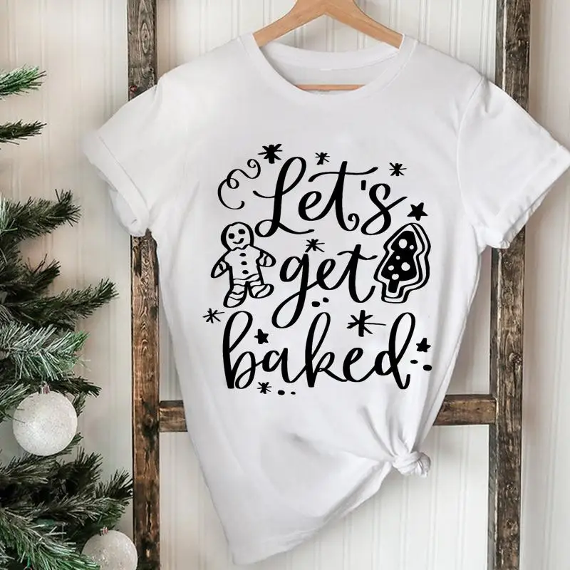 Women Merry Christmas Graphic Tees Happy New Year Holiday Fashion Style Short Sleeve Ladies Top Tshirt Nice Vacation T T-shirt
Women Merry Christmas Graphic Tees Happy New Year Holiday Fashion Style Short Sleeve Ladies Top Tshirt Nice Vacation T T-shirt