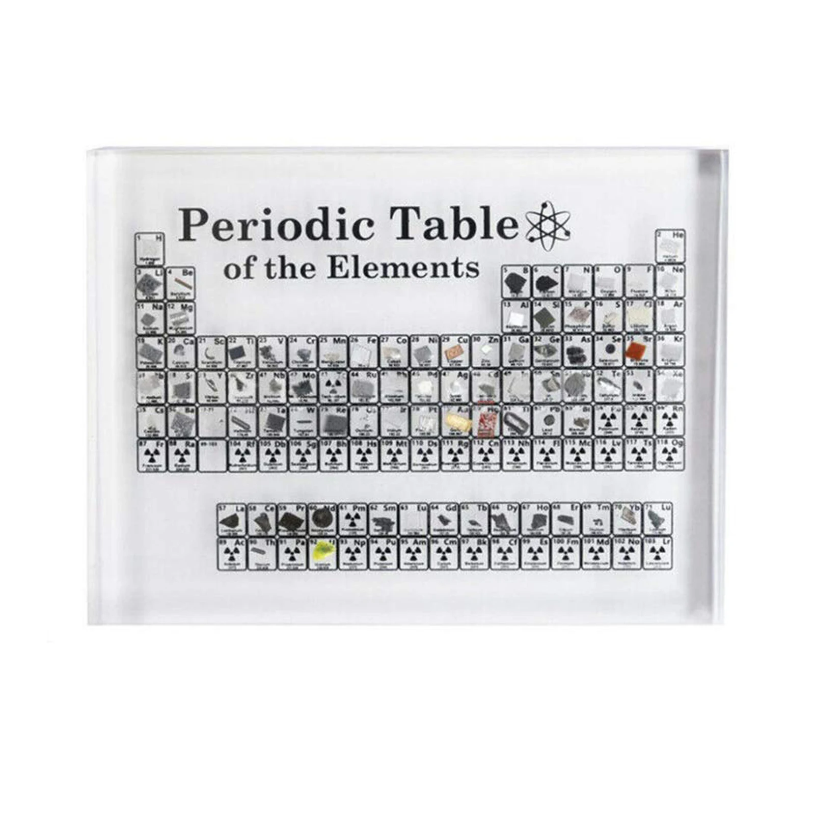 Waterproof Acrylic Periodic Table Student Learning Tool Craft Decor Chemical Element Display Chart Periodic Table Teaching Tool
Waterproof Acrylic Periodic Table Student Learning Tool Craft Decor Chemical Element Display Chart Periodic Table Teaching Tool