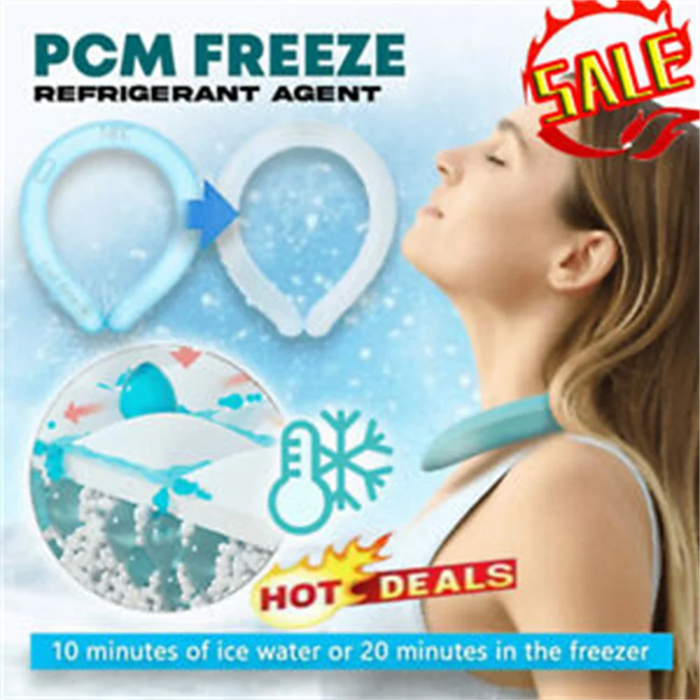 Summer Heatstroke Prevention Cooling Neck Collar Reusable Icy Cooling Neck Tube Cool Freeze Neckband Artifact Ice Neck Massager
Summer Heatstroke Prevention Cooling Neck Collar Reusable Icy Cooling Neck Tube Cool Freeze Neckband Artifact Ice Neck Massager