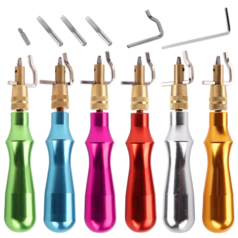 7 In1 Side Pressure Edge Stitching Groover leather Craft Edge Cutting Device Sideline Multifunctional Tool Groover
7 In1 Side Pressure Edge Stitching Groover leather Craft Edge Cutting Device Sideline Multifunctional Tool Groover
