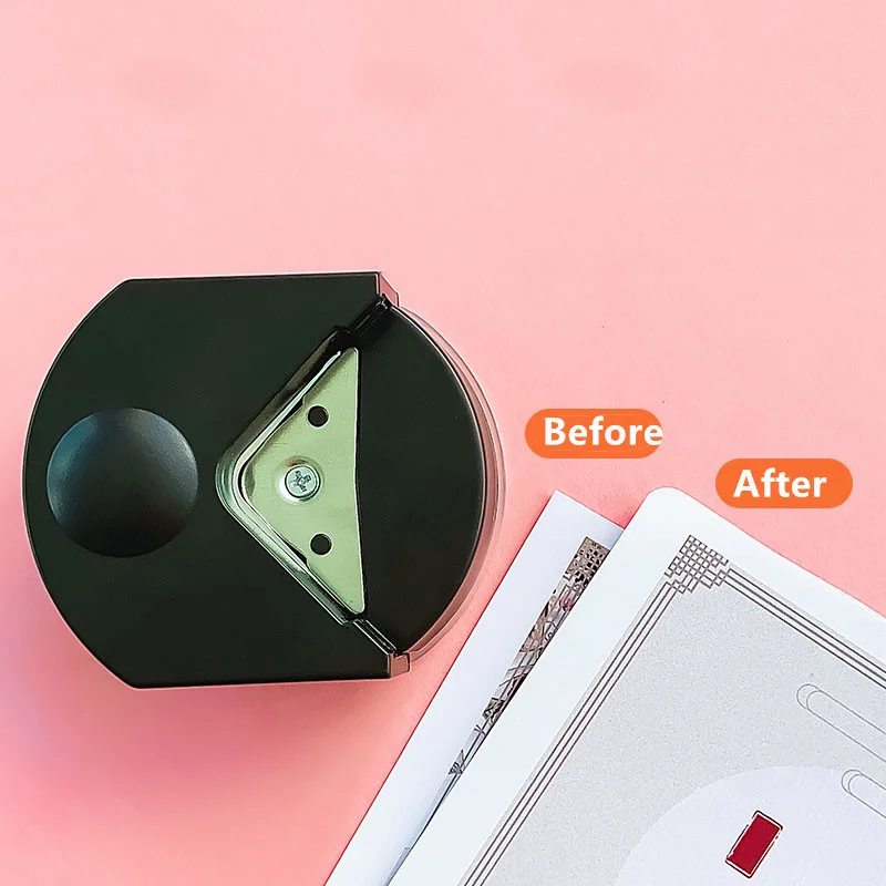 R4 угловой округлый резак, Круглый резак для бумаги, дырокол для бумаги, фоторезак, инструменты для рукоделия, скрапбукинга