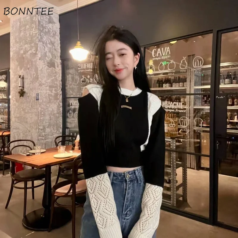 Pullovers Women Spring New Arrival Soft Clothing Popular Fashion Young Ladies College Ins Hollow Out Korean Style Cosy All-match
Pullovers Women Spring New Arrival Soft Clothing Popular Fashion Young Ladies College Ins Hollow Out Korean Style Cosy All-match