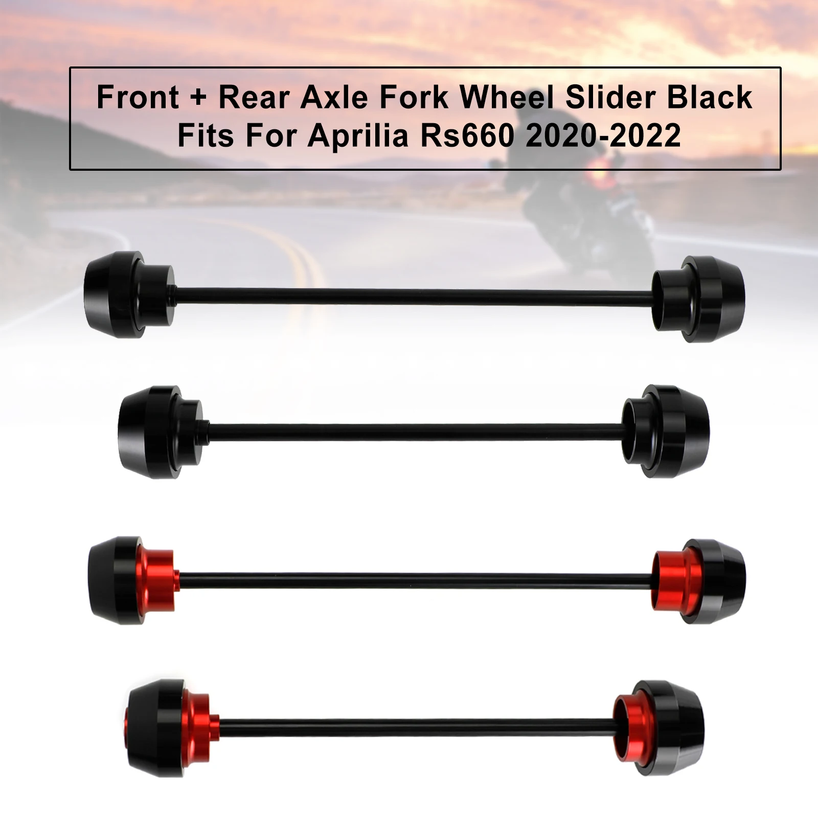 Artudatech Front + Rear Wheel Crash Protector Bobbins Cnc Fit For Aprilia Rs660 20-22 Red Motorcycle Accessories
Artudatech Front + Rear Wheel Crash Protector Bobbins Cnc Fit For Aprilia Rs660 20-22 Red Motorcycle Accessories