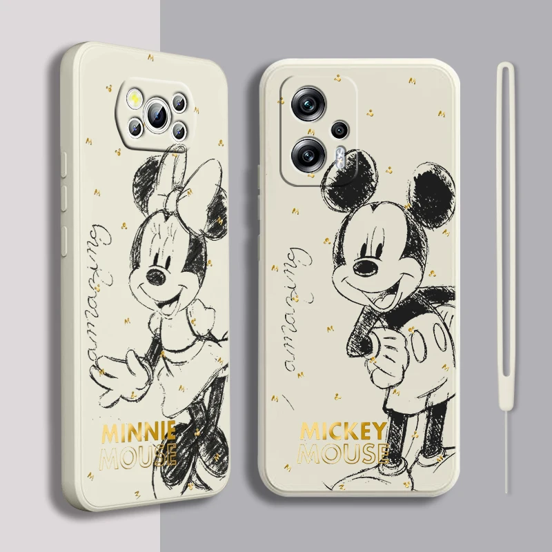 Disney Mickey Minnie Love Phone Case Xiaomi POCO M5 M4 X4 F4 C40 X3 NFC F3 GT M4 M3 M2 Pro C3 X2 4G 5G Liquid Rope Cover Fundas
Disney Mickey Minnie Love Phone Case Xiaomi POCO M5 M4 X4 F4 C40 X3 NFC F3 GT M4 M3 M2 Pro C3 X2 4G 5G Liquid Rope Cover Fundas