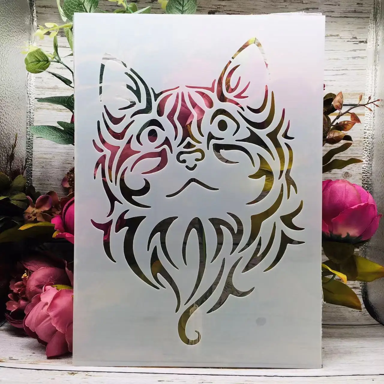 A4 29*21cm Cute Pet Cat DIY Layering Stencils Wall Painting Scrapbook Coloring Embossing Album Decorative Template
A4 29*21cm Cute Pet Cat DIY Layering Stencils Wall Painting Scrapbook Coloring Embossing Album Decorative Template