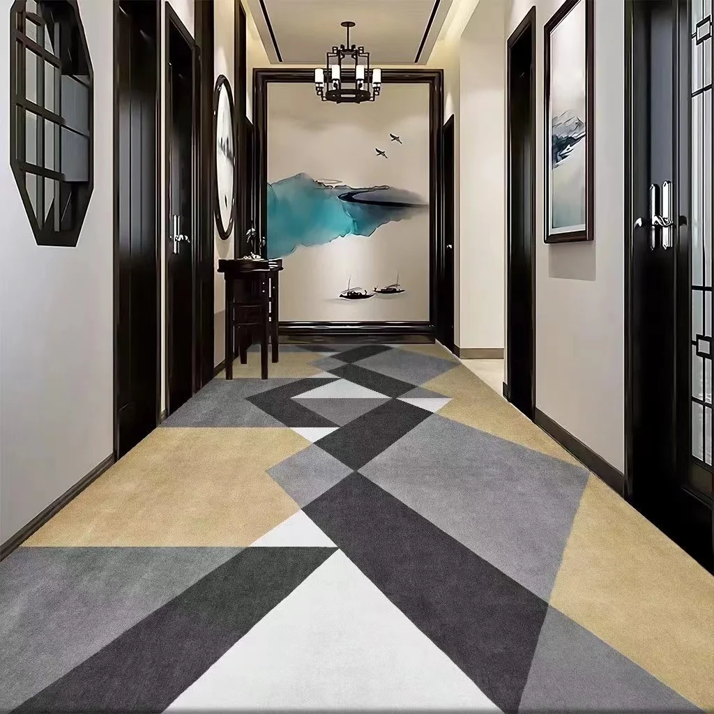 Simple Geometric Corridor Hallway Carpet Living Room Area Rug Abstract Geometric Bedroom Rugs Kitchen Mat Crystal Velvet Doormat
Simple Geometric Corridor Hallway Carpet Living Room Area Rug Abstract Geometric Bedroom Rugs Kitchen Mat Crystal Velvet Doormat