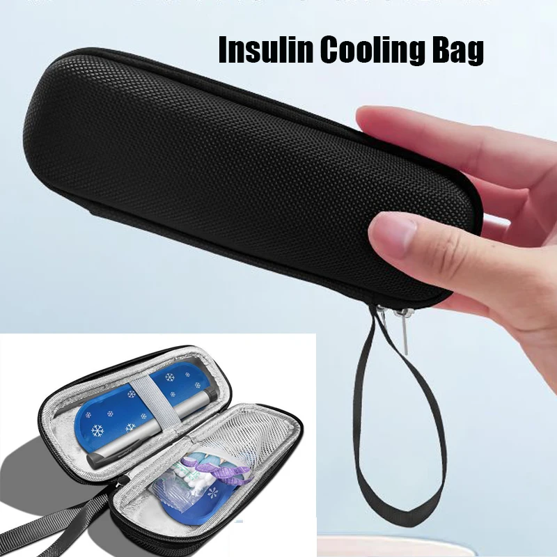 

Водонепроницаемый диабетический Карманный Протектор для таблеток, сумка для охлаждения инсулина, портативный дорожный Термоизолированный медицинский охладитель без геля