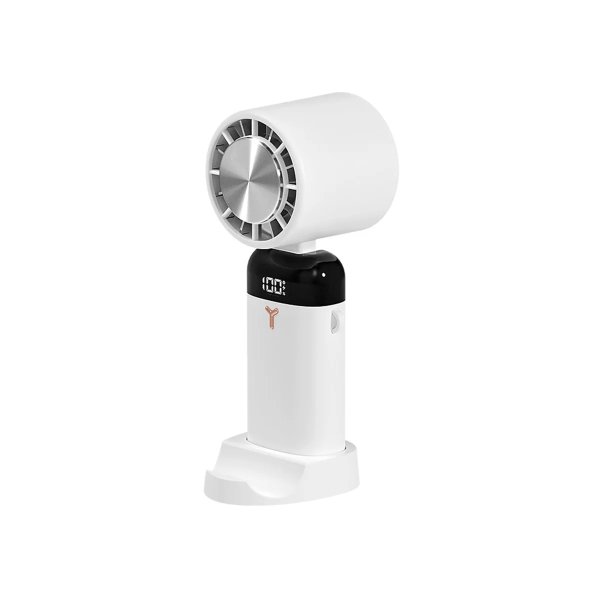3600MAh Mini Handheld Fan Portable Semiconductor Refrigeration Cooling Desktop Fan Folding Hanging Neck Air Cooler,White
3600MAh Mini Handheld Fan Portable Semiconductor Refrigeration Cooling Desktop Fan Folding Hanging Neck Air Cooler,White