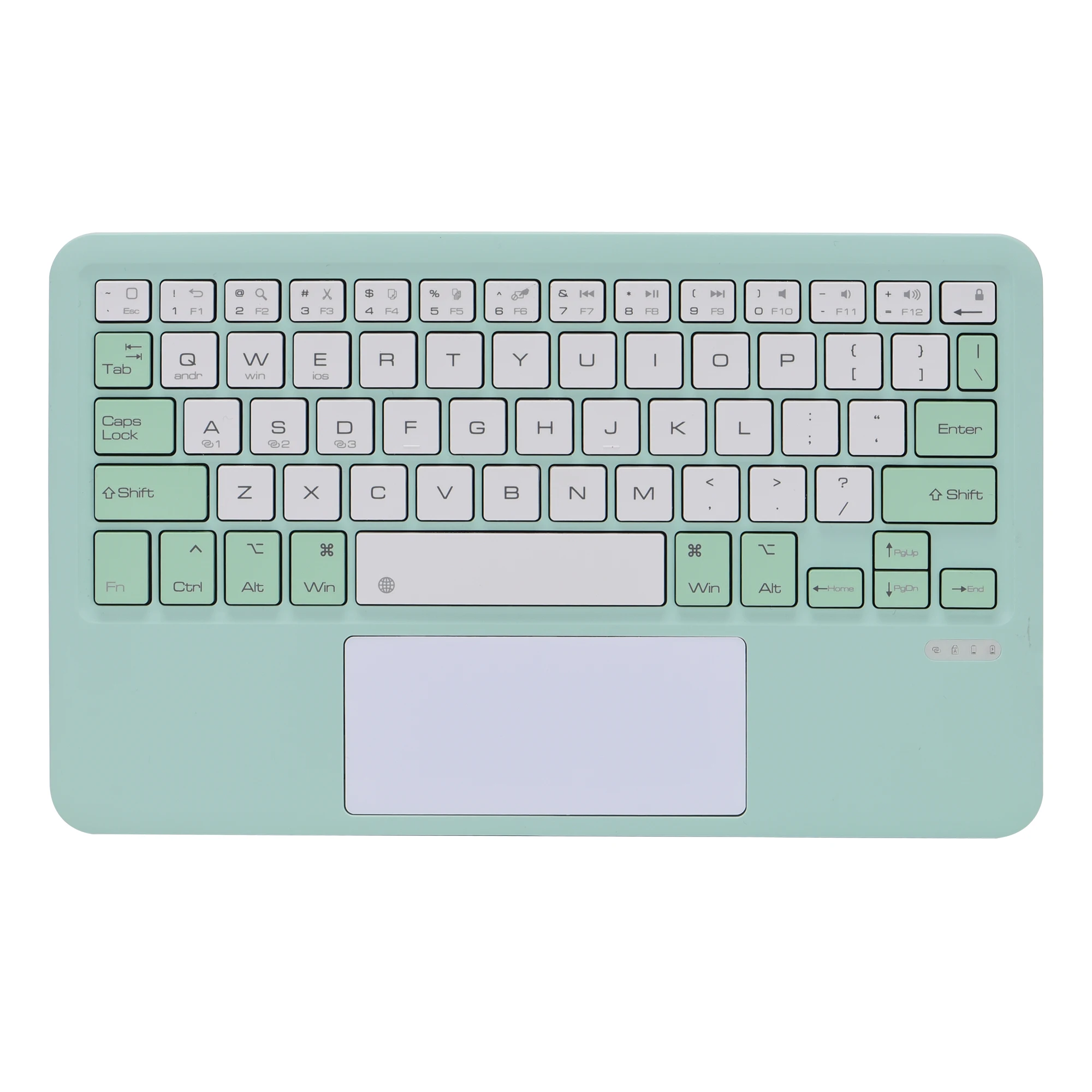 Suitable For Ipad Tablet Touch Keyboard Wireless Bluetooth Charging Portable Three-System Universal With Touch Single Keyboard
Suitable For Ipad Tablet Touch Keyboard Wireless Bluetooth Charging Portable Three-System Universal With Touch Single Keyboard