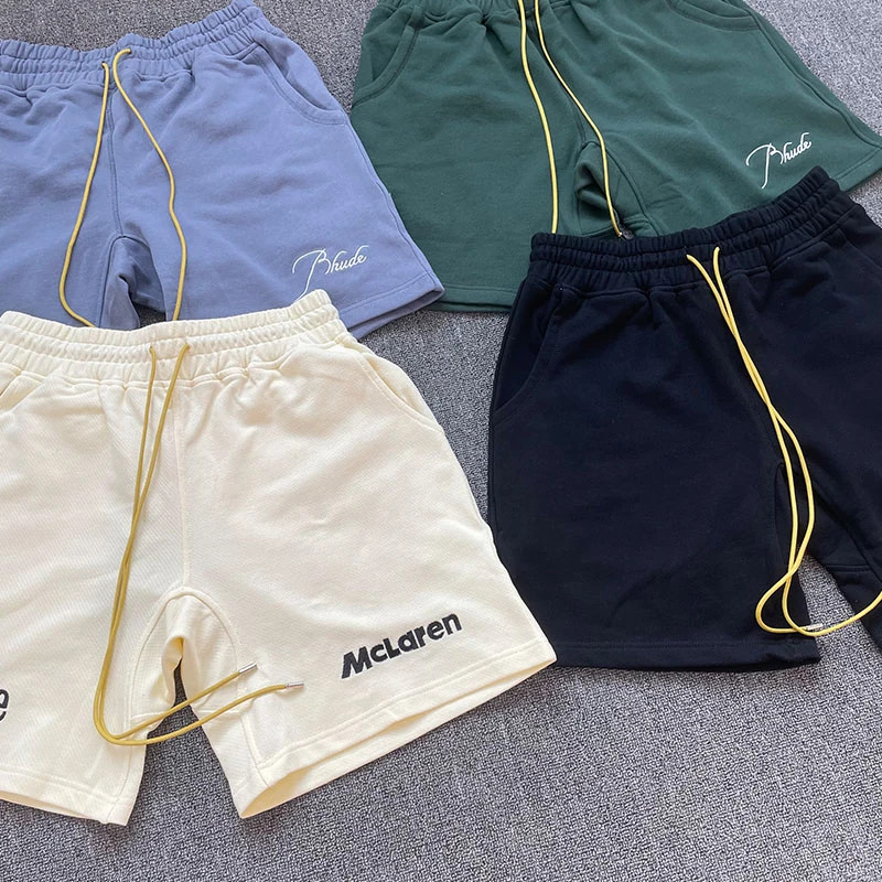 RHUDE Shorts Summer Drawstring Cotton Terry Men Women 1:1 Rhude Oversize Black Shorts
RHUDE Shorts Summer Drawstring Cotton Terry Men Women 1:1 Rhude Oversize Black Shorts