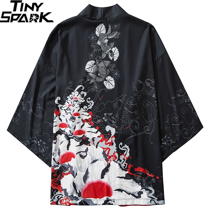 Japanese Kimono Jacket Ukiyoe Koi Fish Print Harajuku 2022 Hip Hop Men Japan Streetwear Jacket Summer Thin Clothing Loose Kimono
Japanese Kimono Jacket Ukiyoe Koi Fish Print Harajuku 2022 Hip Hop Men Japan Streetwear Jacket Summer Thin Clothing Loose Kimono