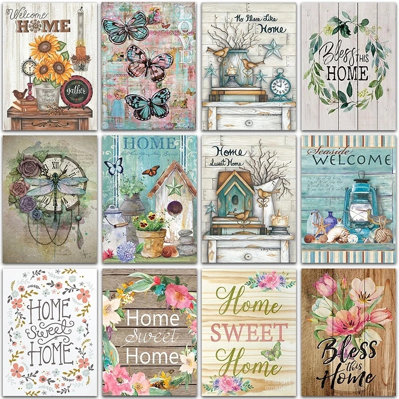 5D Diamond Painting Cartoon Flower Butterfly Full Square Round Diamond Embroidery Mosaic Cross Stitch Kits Home Decor
5D Diamond Painting Cartoon Flower Butterfly Full Square Round Diamond Embroidery Mosaic Cross Stitch Kits Home Decor