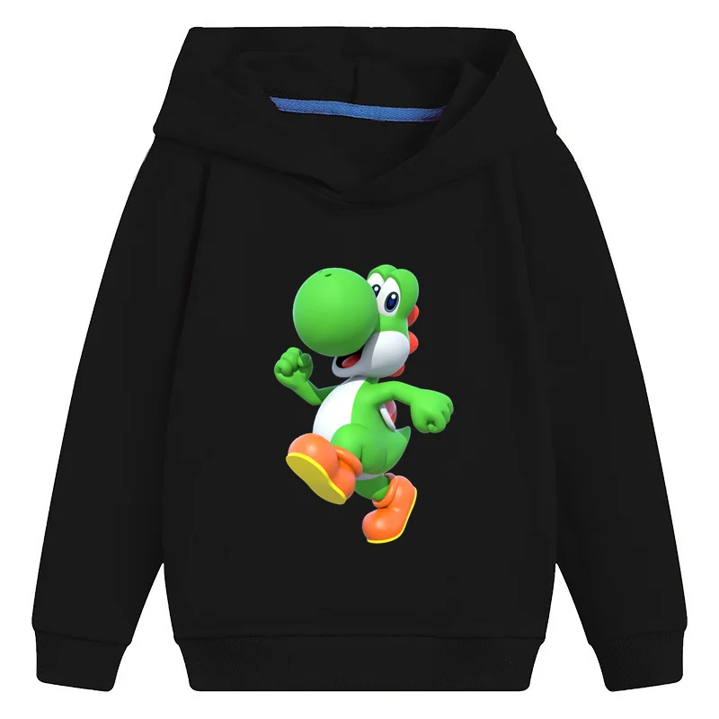 Kids Hooded Hoodies Super Smash Bros Yoshi Cartoon Cute Children Sweatshirts Girls Clothes Autumn Spring Baby Boys Pullover Tops
Kids Hooded Hoodies Super Smash Bros Yoshi Cartoon Cute Children Sweatshirts Girls Clothes Autumn Spring Baby Boys Pullover Tops
