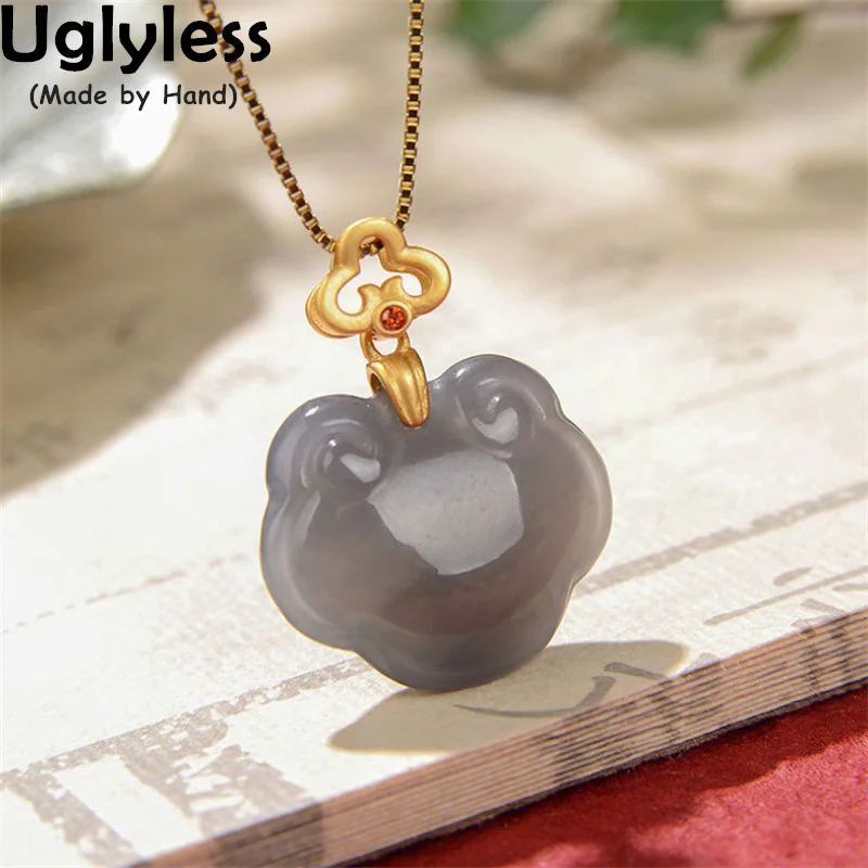 Uglyless Soft Lucky Clouds Shinning Natural Jade Pendants for Women Retro Ethnic Nephrite Necklaces NO Chains 925 Silver Jewelry
Uglyless Soft Lucky Clouds Shinning Natural Jade Pendants for Women Retro Ethnic Nephrite Necklaces NO Chains 925 Silver Jewelry