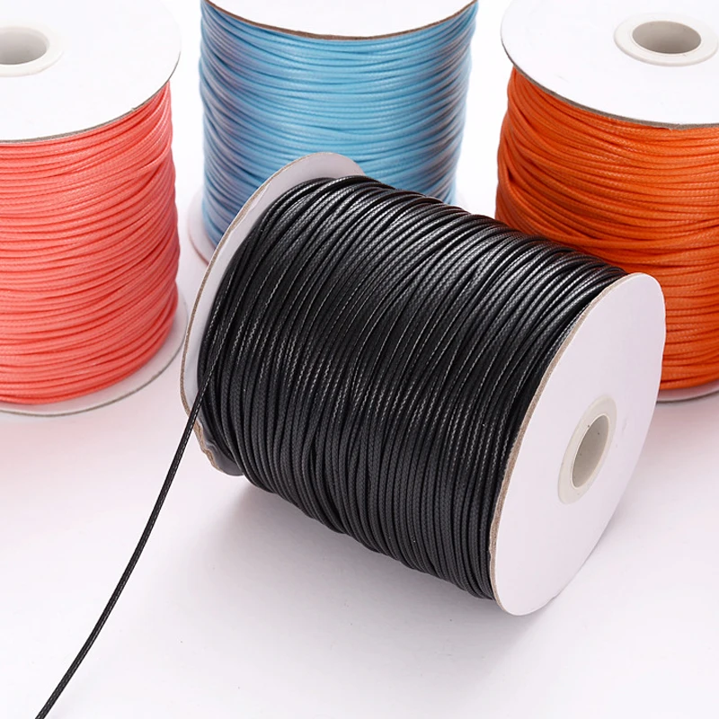 10m/Lot Wax Cord Cotton Rope Thread String Strap Leather Line For DIY Necklaces Bracelet Jewelry Making Supplies Accessories 
10m/Lot Wax Cord Cotton Rope Thread String Strap Leather Line For DIY Necklaces Bracelet Jewelry Making Supplies Accessories