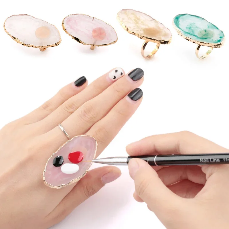 1 Pc Oval Shape Resin Stone Color nail art Ring Palette Finger Ring Plate Acrylic UV Gel Polish Cream Foundation Mixing Nail Art
1 Pc Oval Shape Resin Stone Color nail art Ring Palette Finger Ring Plate Acrylic UV Gel Polish Cream Foundation Mixing Nail Art