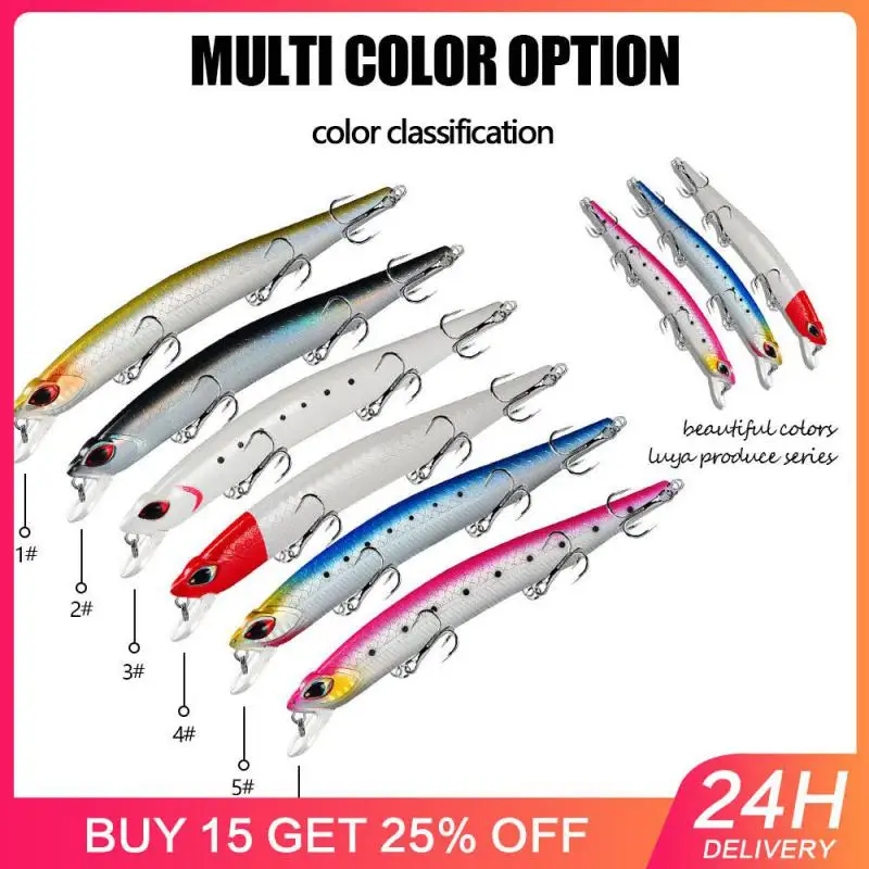 1Pc Minnow Fishing Lures Floating Hard Bait 150/190mm 17/32g Artificial Bait Wobbler Crankbait Carp Perch Pesca Fishing Tackle
1Pc Minnow Fishing Lures Floating Hard Bait 150/190mm 17/32g Artificial Bait Wobbler Crankbait Carp Perch Pesca Fishing Tackle