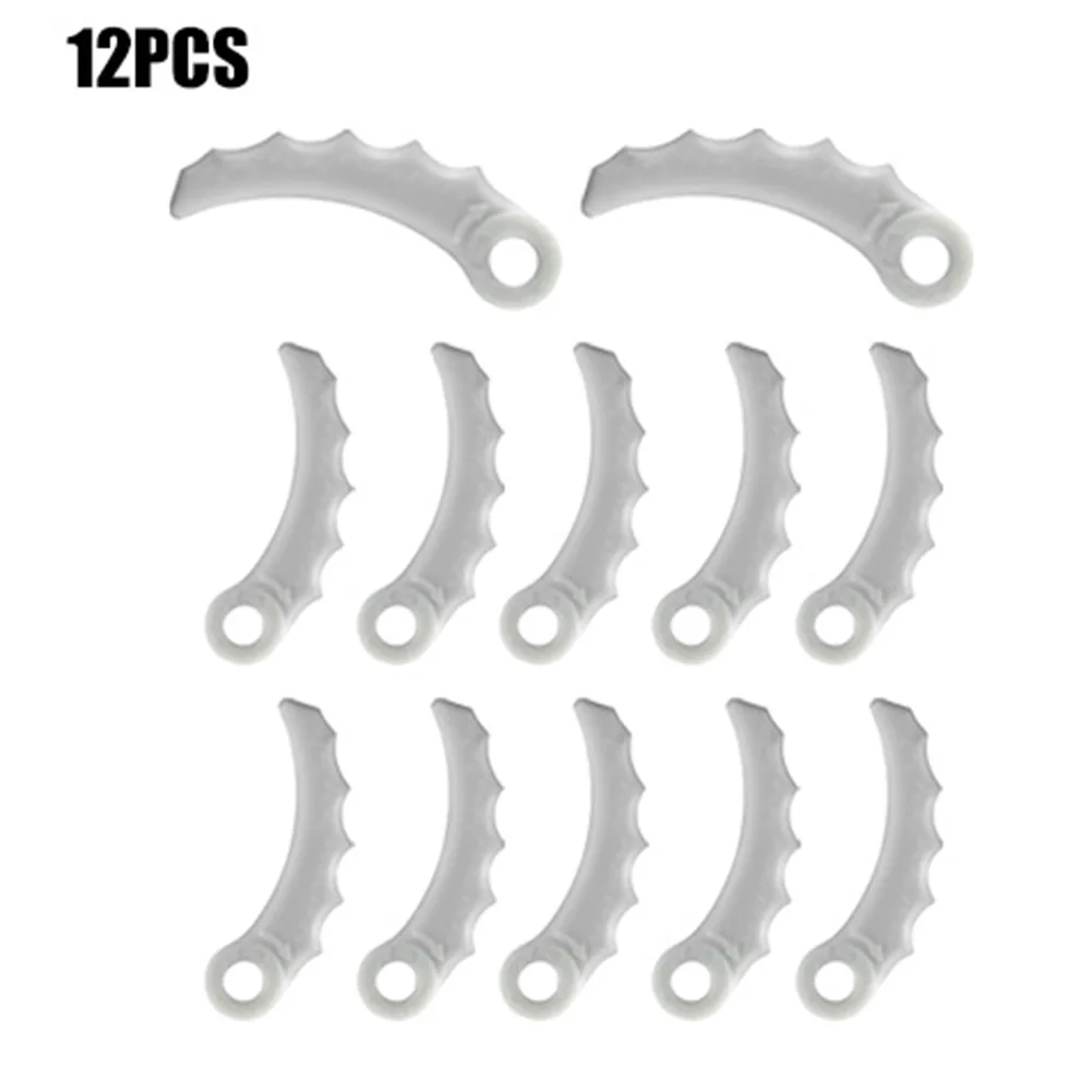 12pcs White Plastic Blades For DUR190UZX3 DUR191LZX3 DUR369AZ Grass Cutter Knives Blades Lawn Mower Trimmer Supplies
12pcs White Plastic Blades For DUR190UZX3 DUR191LZX3 DUR369AZ Grass Cutter Knives Blades Lawn Mower Trimmer Supplies