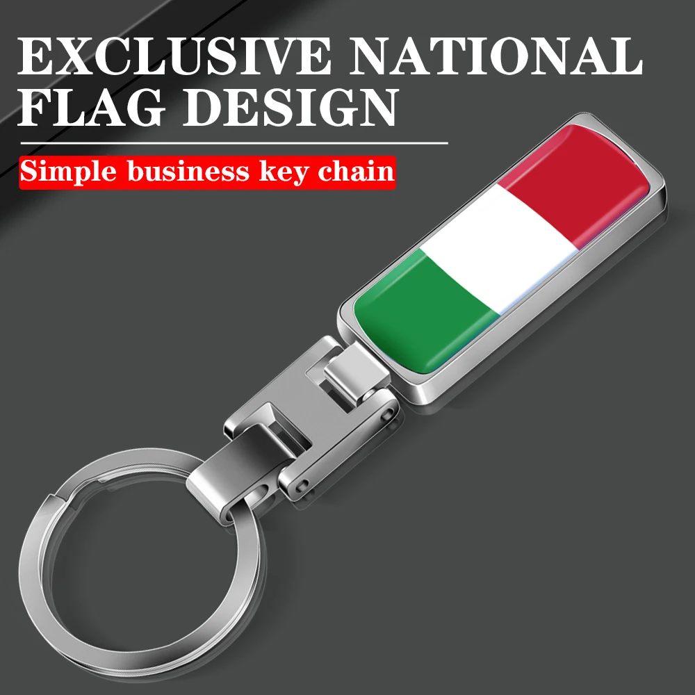 New Fashion Italy National Flag Badge Car Key Chain Key Ring Key Holder Backpack Trinket Car Motorcycle Key Pendant Accessories
New Fashion Italy National Flag Badge Car Key Chain Key Ring Key Holder Backpack Trinket Car Motorcycle Key Pendant Accessories