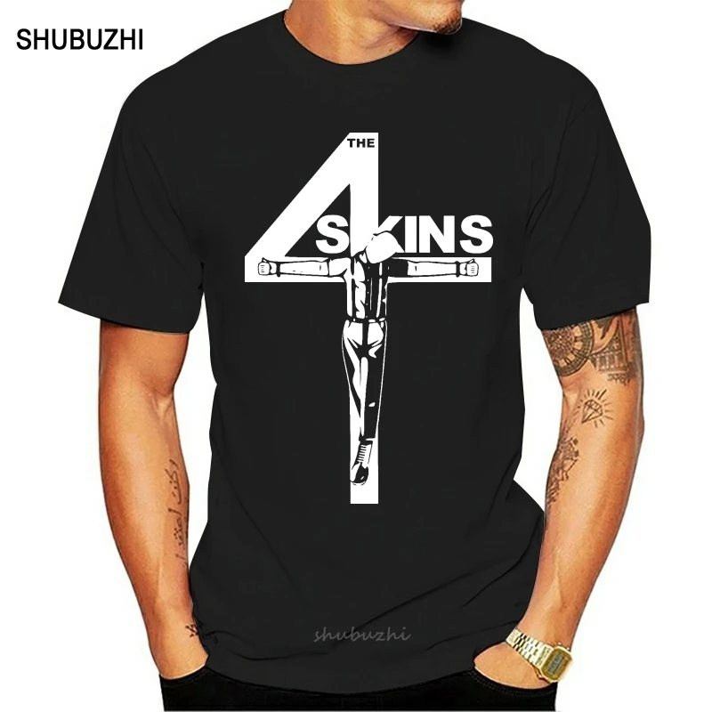 The 4 Skins Oi T Shirt Uk Punk Streetpunk 4Skins Skinhead Male Teeshirt Summer Top Tees Man Brand Tee Shirt
The 4 Skins Oi T Shirt Uk Punk Streetpunk 4Skins Skinhead Male Teeshirt Summer Top Tees Man Brand Tee Shirt