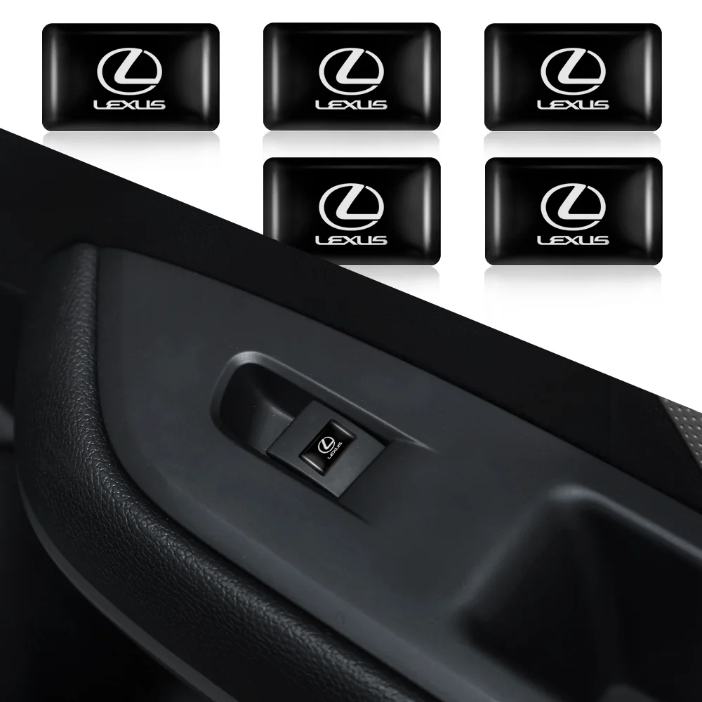 10Pcs Car Window Lift Button Stickers Steering Wheel Badge Decoration For Lexus EX300h RX450h IS300h ES300h NX RX GS Al20 LX GX
10Pcs Car Window Lift Button Stickers Steering Wheel Badge Decoration For Lexus EX300h RX450h IS300h ES300h NX RX GS Al20 LX GX