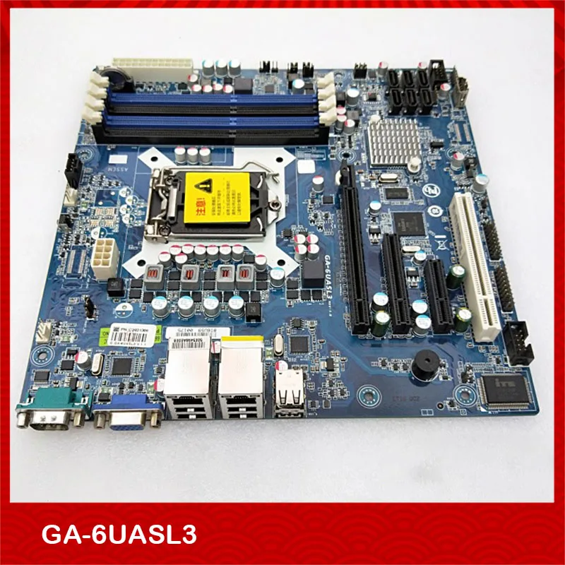 Оригинальная односторонняя Серверная материнская плата для Gigabyte GA-6UASL3 6UASL3 1155 GA6UASL3, поддержка E3 1230 V2, хорошее качество
Оригинальная односторонняя Серверная материнская плата для Gigabyte GA-6UASL3 6UASL3 1155 GA6UASL3, поддержка E3 1230 V2, хорошее качество