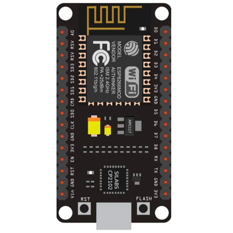 ESP8266 NodeMCU CP2102 ESP-12E Internet WiFi Development Board Open Source Serial Wireless Module Works Great
ESP8266 NodeMCU CP2102 ESP-12E Internet WiFi Development Board Open Source Serial Wireless Module Works Great