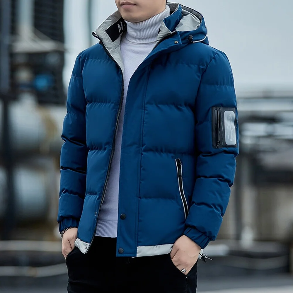 Korean Fashion Puffer Jacket Men Cotton Padded Jacket Men Fashion Clothing Streetwear Thicken Warm Hooded Coat Men Clothes
Korean Fashion Puffer Jacket Men Cotton Padded Jacket Men Fashion Clothing Streetwear Thicken Warm Hooded Coat Men Clothes