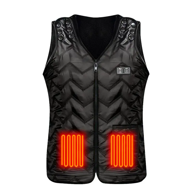 winter Electric heating Vest 7 Zone Heated Jacket 3 speed Adjustable Temperature warm Vest outdoor body warmer Thermal Jacket
winter Electric heating Vest 7 Zone Heated Jacket 3 speed Adjustable Temperature warm Vest outdoor body warmer Thermal Jacket