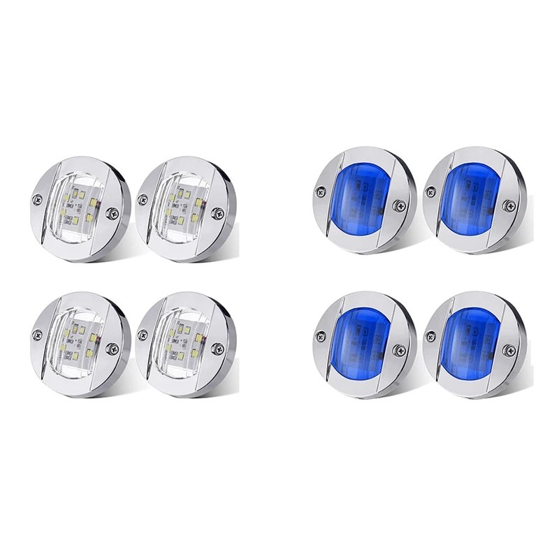 4PCS DC12V 6 LED Side Marker Navigation Lights Waterproof Marine Boat Anchor Stern Lights Lamp Courtesy Light
4PCS DC12V 6 LED Side Marker Navigation Lights Waterproof Marine Boat Anchor Stern Lights Lamp Courtesy Light