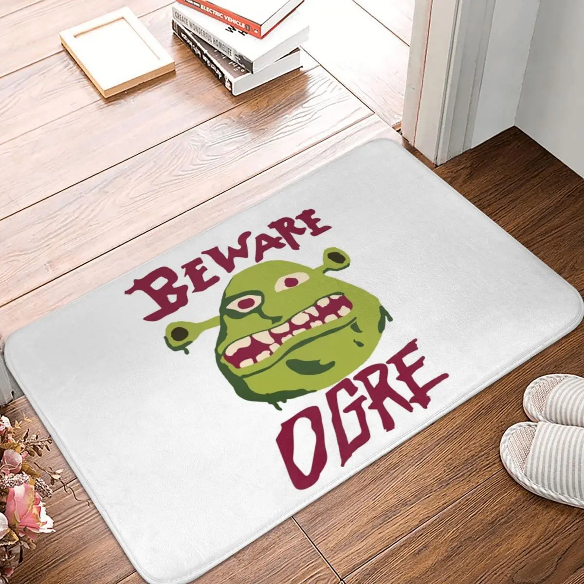 Funny Beware Ogre Doormat Non-slip Shrek Meme Ogre Kitchen Entrance Bathroom Polyester Ru Carpet Mat Living Room Decoration
Funny Beware Ogre Doormat Non-slip Shrek Meme Ogre Kitchen Entrance Bathroom Polyester Ru Carpet Mat Living Room Decoration
