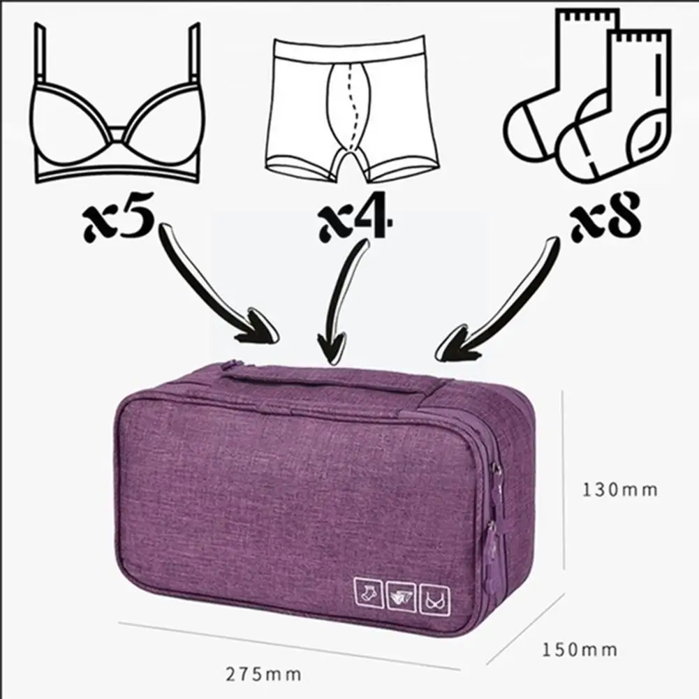 Storage Bag Women Underwear Bra Socks Cosmetics Storage Clothes Travel Organizer Bag Bag Cube Waterproof Multifunctional Lu E6p8
Storage Bag Women Underwear Bra Socks Cosmetics Storage Clothes Travel Organizer Bag Bag Cube Waterproof Multifunctional Lu E6p8