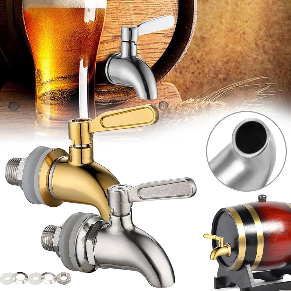 Juice Tap 16mm For Wine Jar Beer Gold Silver Stainless Steel For Barrels Beverage Dispensers 90 Degree Rotating
Juice Tap 16mm For Wine Jar Beer Gold Silver Stainless Steel For Barrels Beverage Dispensers 90 Degree Rotating