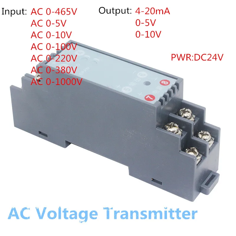 AC0-1000V AC0-500V датчик напряжения переменного тока передатчик напряжения преобразователь постоянного тока 24V источник питания
AC0-1000V AC0-500V датчик напряжения переменного тока передатчик напряжения преобразователь постоянного тока 24V источник питания