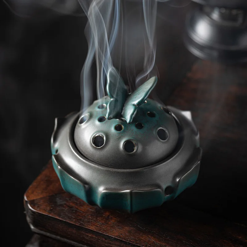 Ceramic Small Incense Burner Creative Antique Style Decoration Zen Incense Burner Household Indoor Incense Burner Home Decor
Ceramic Small Incense Burner Creative Antique Style Decoration Zen Incense Burner Household Indoor Incense Burner Home Decor