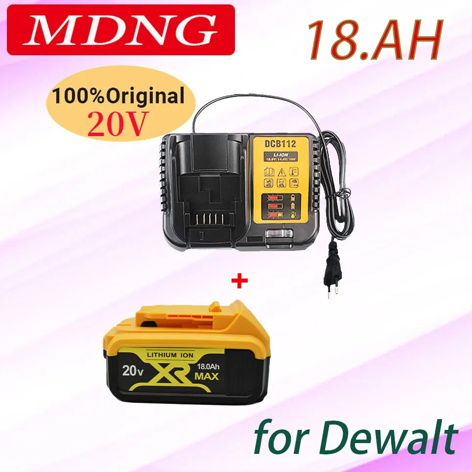 2023 Original 20V18000mah for Dewalt DCB200 RechargeableLi-ion Battery 20V MAX Replacement for DeWalt DCB205 DCB201 DCB203 Power
2023 Original 20V18000mah for Dewalt DCB200 RechargeableLi-ion Battery 20V MAX Replacement for DeWalt DCB205 DCB201 DCB203 Power